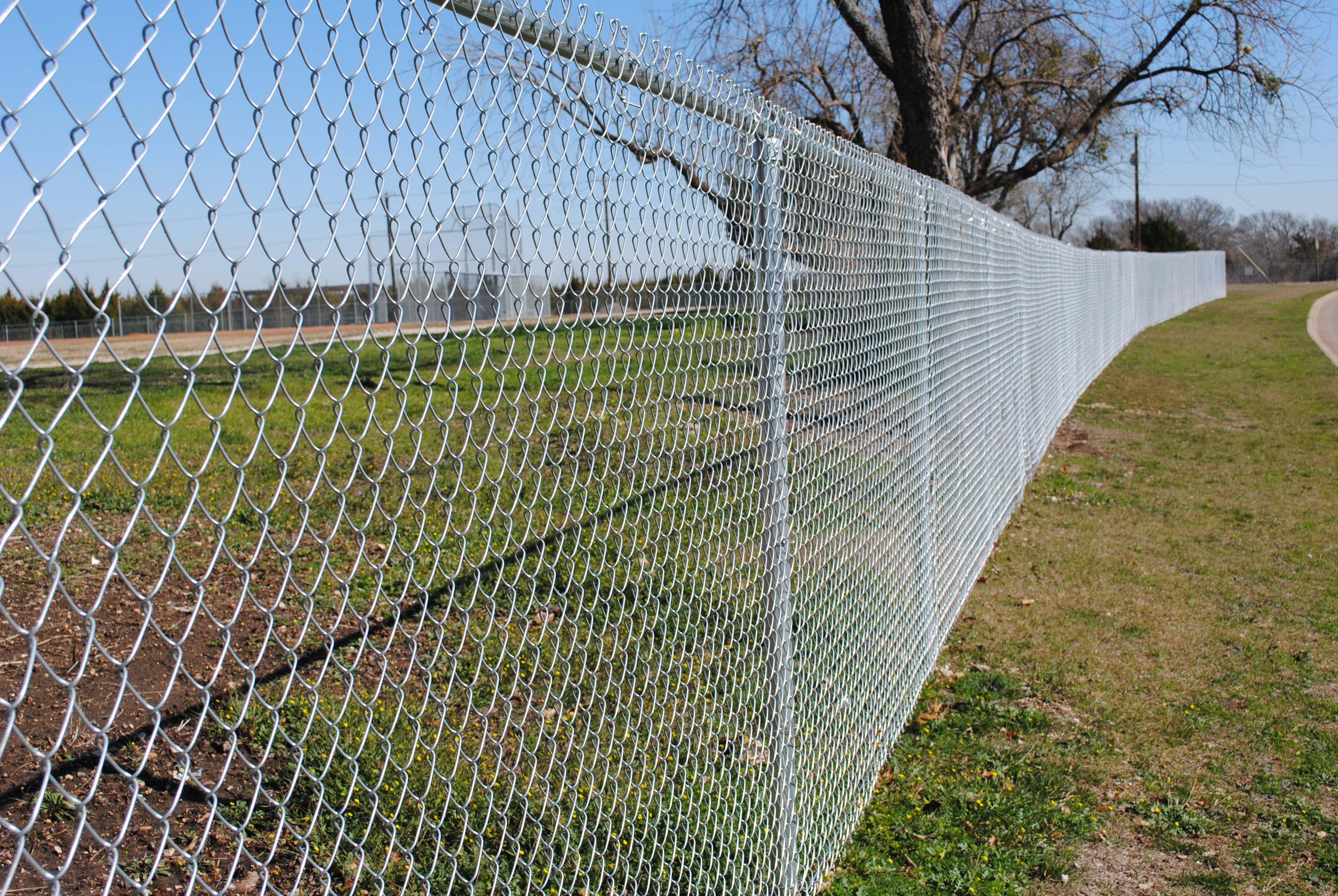 The Majority of Ordinary Soldiers in the Fence--Chain Link Fence