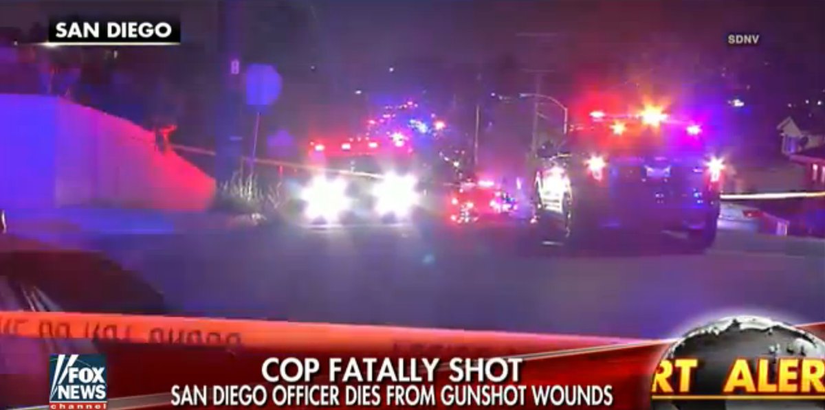  American San Diego Shooting: One Officer killed ，One Wounded