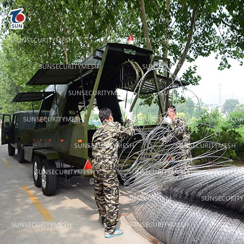 Razor Wire Security Barrier System 