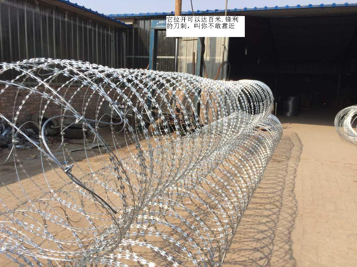 Razor Barbed Wire Mesh Fence for Protection and Defense