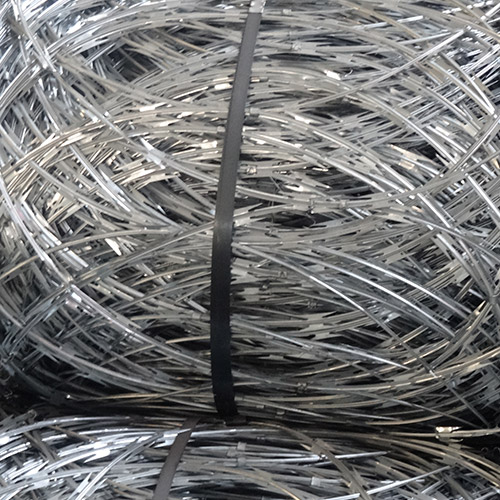 flat wrapped razor wire