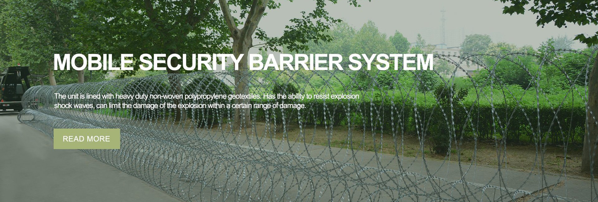 mobile security barrier system