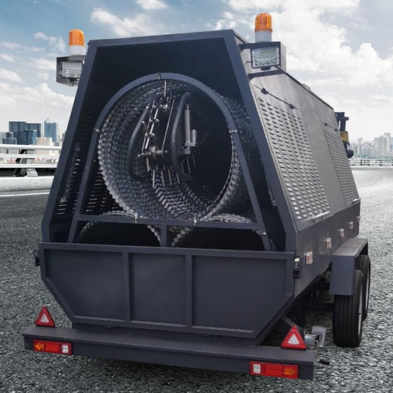 Triple Strand Rapid Deployment Barrier